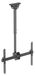 DEHA Support plafond pour écran TV 37-70" pivotant, inclinable, rotatif, réglable en hauteur, DEHA-946S