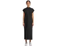 Build Your Brand Turtle Extended Lange Dames T-Shirt Jurk - Black maat S
