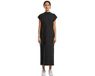 Build Your Brand Turtle Extended Lange Dames T-Shirt Jurk - Black maat S
