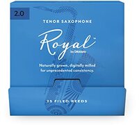 D'Addario Tenor Saxophone Reeds - #2.0 - 25-Pack
