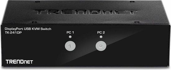 Trendnet TK-241DP KVM switch - DisplayPort - 2x USB 2.0