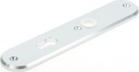 Hoppe Veiligheidsbinnenschild 3214 F1 PC72 Aluminium Ovaal