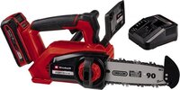 Einhell accu Kettingzaag FORTEXXA 18/20 TH Power X-Change (Li-ion - 18 V - koolborstelloze motor - 20 cm lang OREGON zwaard & kwalitatieve OREGON ketting - max. 3800 t/min - incl. 3.0 Ah accu en snellader)