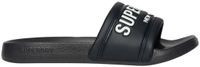 Superdry City Luxe Pool Sliders Dames Ebony