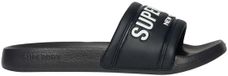 Superdry City Luxe Pool Sliders Dames Ebony