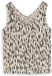Tom Tailor - Top en lin - Taille S - sable beige abstrait à pois