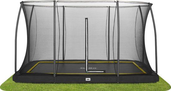 Salta Comfort Edition Ground Inground Trampoline - 366 x 244 cm - Black