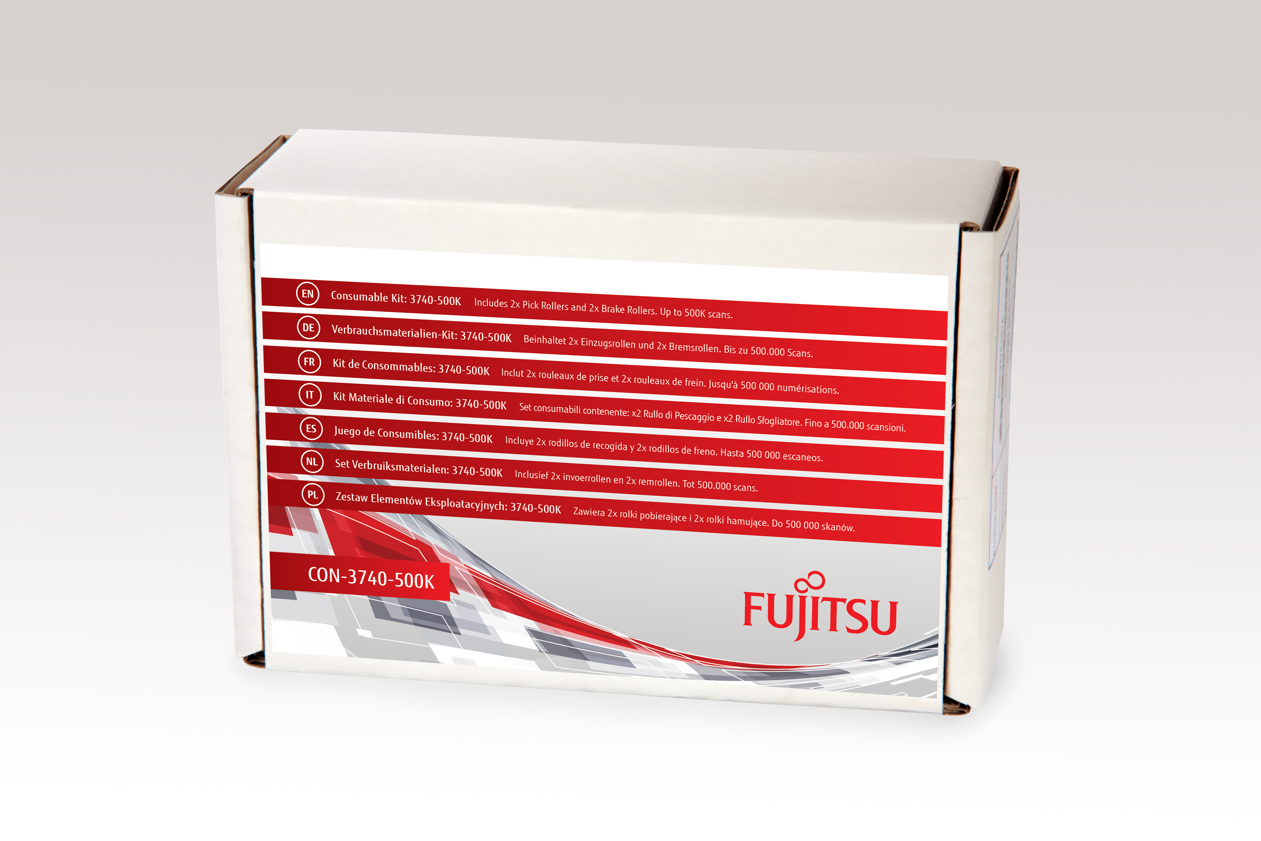 Fujitsu 3740-500K Reserveonderdelen voor printer/scanner
