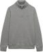 Superdry Essential Serif Logo Sweatshirt Met Halve Rits Dark Vintage Grey Marl XXL Man