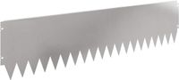 vidaXL - Gazonrand - 10 stuks - 103 x 25 cm - Staal - Zilver