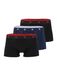 HUGO Boxershorts 'TITAN' navy / rood / zwart / wit
