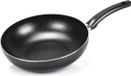 Moneta Gea Wokpan Ø 28 cm - Gerecycled Aluminium - Zwart