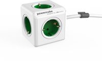 DesignNest PowerCube Extended - Schuko - Groen