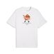 PUMA T-shirt de basketball décontracté Junior Varsity I Homme, Accessoires, Blanc, M