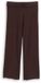 Tom Tailor Broek met wijde pijpen van gebreid materiaal - Maat 38 - java dark brown melange