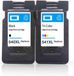 2 cartouches d'encre compatibles (format XL, noir et couleur) pour imprimantes MX515, MG535, 525