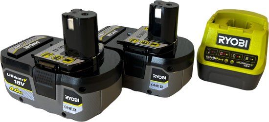Ryobi RC18120-240X Starterset 18 V ONE+ met 2x accu 4.0 Ah + lader
