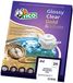 Tico 947888 etiketten, gesatineerd papier, goudkleurig, 100 stuks