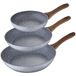 San Ignacio Set van 3 pannen 18/20/24 Daimiel, gesmeed aluminium, inductie, meerkleurig