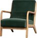WOOOD Mark Fauteuil - Velvet - Flesgroen - Industrieel