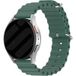 Strap-it Huawei Bracelet ondulé Watch GT 6 - 46mm (vert foncé)