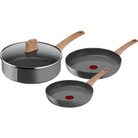 Tefal Renew Keramische koekenpannenset 24 + 28 cm + Hapjespan 24 cm