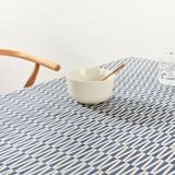 Belum Tafelkleed 0120-335 Blauw 155 x 155 cm Katoen