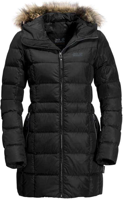 Jack Wolfskin Baffin Island Winterjas Dames Sportjas - Maat L --CONVERTVolwassenenVolwassenen - zwart