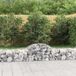 Maison Exclusive - Gabions avec arc haut 18 pcs. 200x50x40/60 cm fer galvanisé
