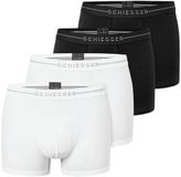 Schiesser Heren retro short / pant 4 pack Cotton Flex