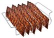 Solidchoice - Support nervuré en acier inoxydable pour barbecues