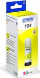 Epson EcoTank 104 inktpatroon, geel, inktvullingset, 7500 pagina's, 1 stuk