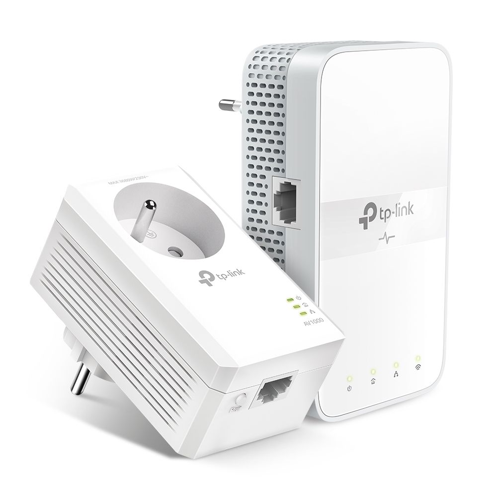 TP-Link TL-WPA7617 KIT - Powerline Adapter - 1200 Mbps - Wi-Fi 5 - 2-pack