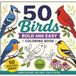 Bold and easy bird coloring book: 50 birds