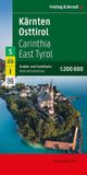 freytag & berndt Straßenkarte Kärnten - Osttirol 1:200.000