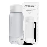 Wessper Waterfilterfles van Tritan 500ml - Wit