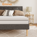 Emma Matelas One ferme 140 x 190 cm mousse à mémoire de forme confort optimal système de soutien multicouche 7 zones housse thermorégulatrice