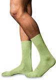 FALKE No. 9 Pure Fil d´Écosse katoen sokken heren groen - maat 39-40