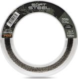 Fox Soft Steel Fleck Camo Leader - 80m - 60lb