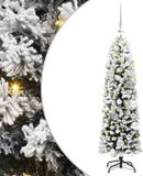 vidaXL Sapin de Noël artificiel Vert 120 cm PVC et Acier et Plastique