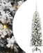 vidaXL Sapin de Noël artificiel Vert 120 cm PVC et Acier et Plastique