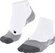 FALKE PL2 Short anti-blaar katoen functioneel materiaal paddelsokken heren wit - maat 44-45