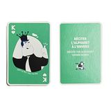MISTER GADGET, MG3420 Kems-spel, 60 kaarten, leuk entertainment, zwart, blauw, groen, papier, praktisch formaat 9,5 x 6,5 cm, grappige sfeer voor avonden, leuke markt
