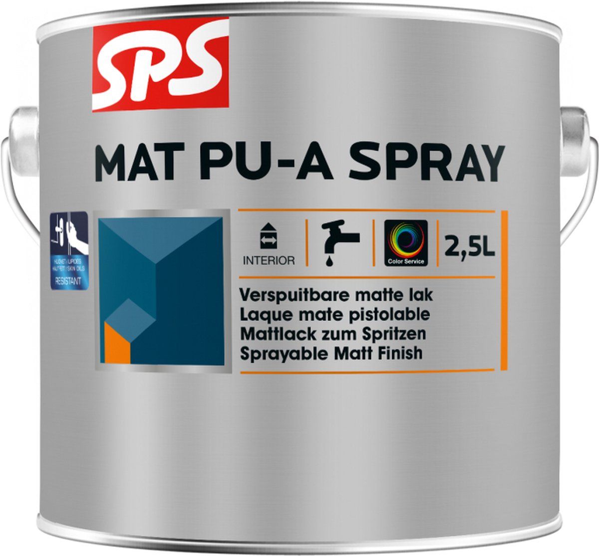 Sps Mat PU-A Spray - Wit - 8711429291291