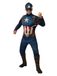 Rubie's officiële Avengers Endgame Captain America, Deluxe kostuum voor volwassenen - maat: X-Large Halloween