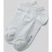 Calvin Klein Chaussettes Baskets 2P avec logo brillant pour femme, bleu clair, 75-77 EU