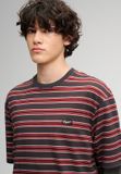 Superdry Oversized Gestreept T-shirt Heren Rood Stripe XL