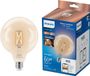 Philips Smart Lighting Globe Filament Slimme LED-Verlichting E27 Warm- tot Koelwit Licht Transparant Wi-Fi