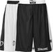 Spalding Essential Reversible Short Kinderen - Wit / Zwart | Maat: 128