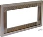 Emuca Magnetron frame, voor inbouw in keukenblok, module 600mm, 600x400mm, Plastic, Satijn geanodiseerd